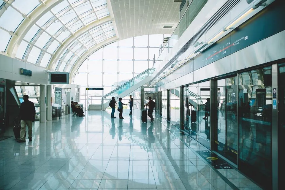 Editorial lifestyle photograph for a carry-on bag for different trips.