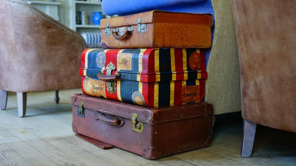 Editorial lifestyle photograph for how to pack for a three-day city trip.