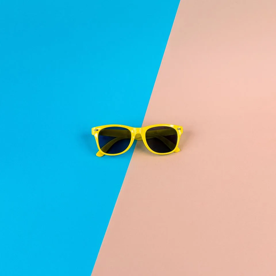 Editorial lifestyle photograph for sunglasses for real days outside.
