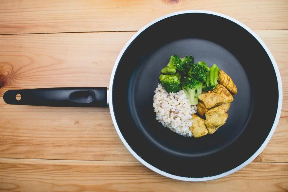 Editorial lifestyle photograph for the everyday pan that fits your cooking.